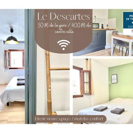 Apartmán Le Descartes, A 50M De La Gare Fibre/Tv Connecte Poitiers Exteriér fotografie